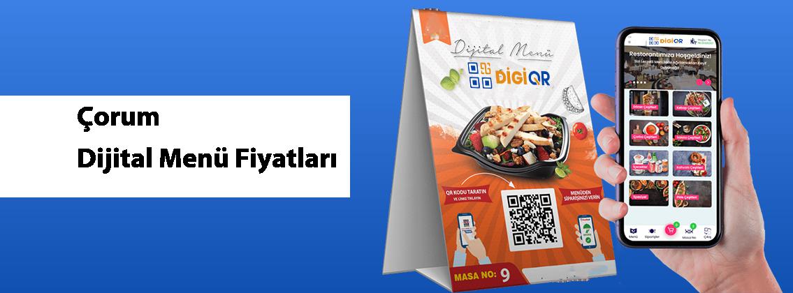 Çorum Dijital QR Menü Fiyatları